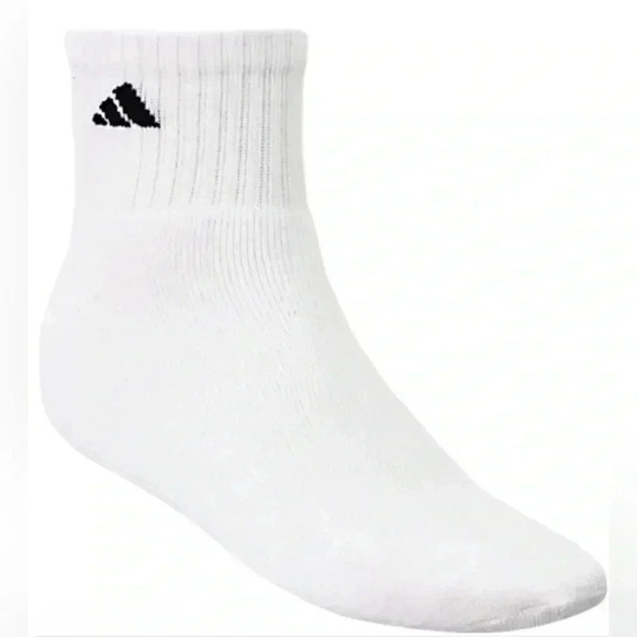 New  Adidas white toddler slip proof socks 4K-5K - Picture 1 of 3